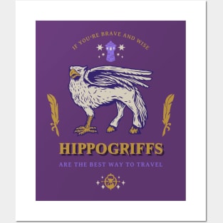 Wizards Wizard Hippogriff Hippogriffs Posters and Art